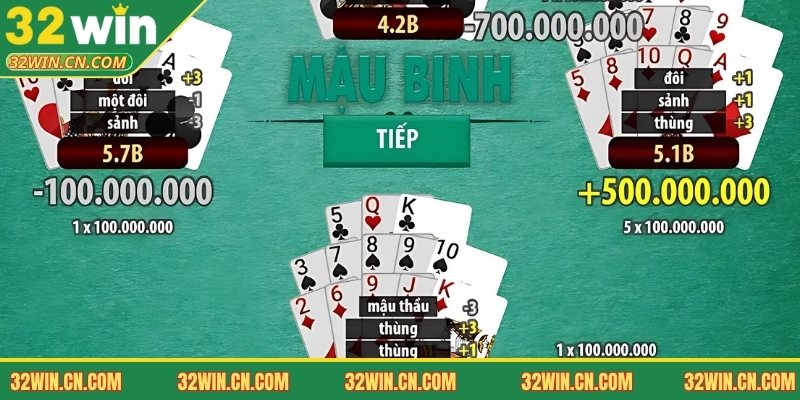 Phải tạo thành bộ 3 chi mạnh nhất từ 13 lá